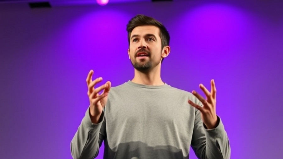 Casual male speaker discusses Meta layoffs due to automation.