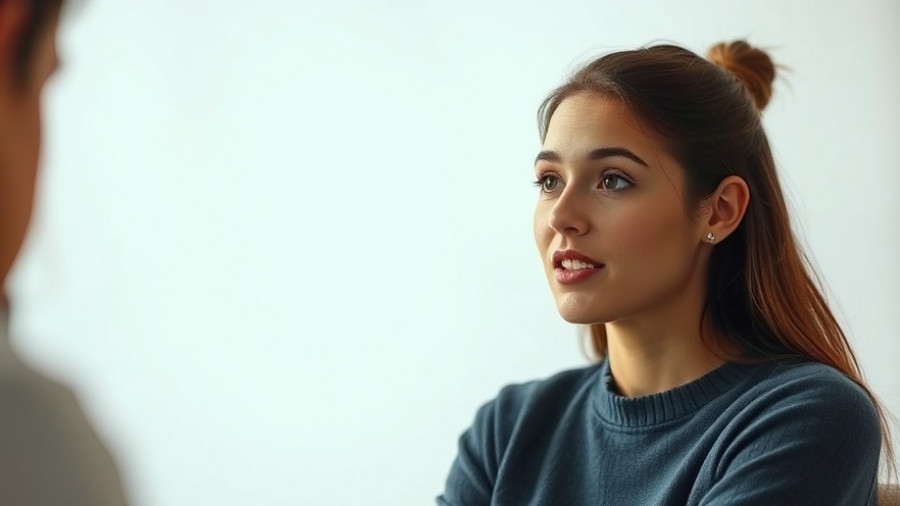 Young woman discussing the hard part about being contrarian.