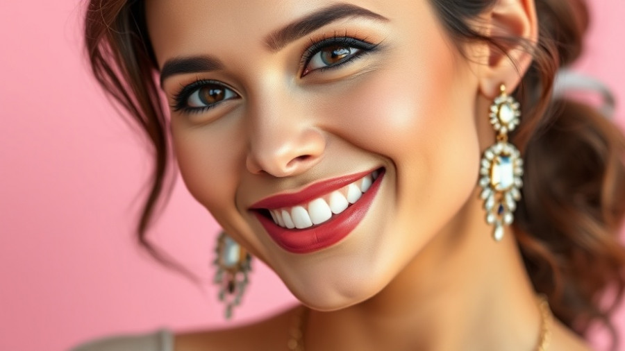 Traits of Successful Unicorn Founders: Confident young woman smiling warmly against a pink background.