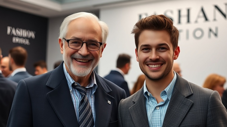 Fashion executives at an event, tying to Hiking Death Roils Fashion Empire.