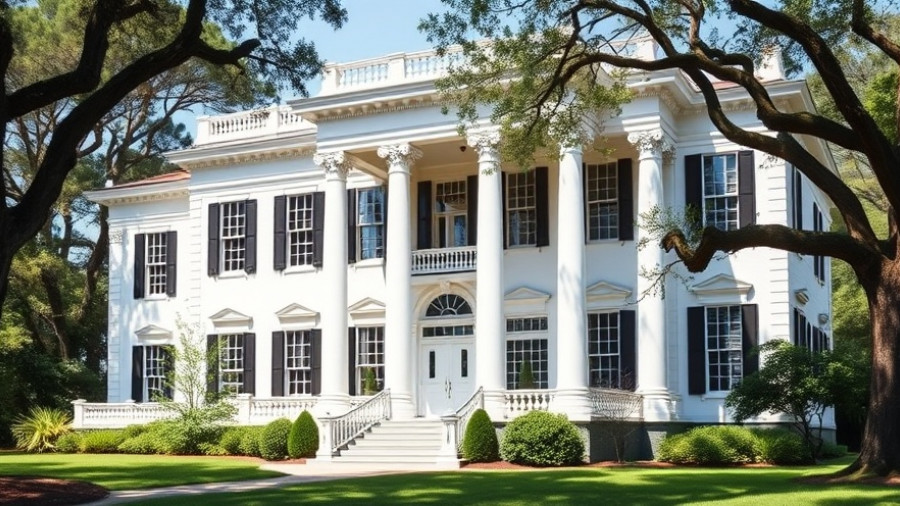 Historical house museum in Southeastern Connecticut with lush greenery.