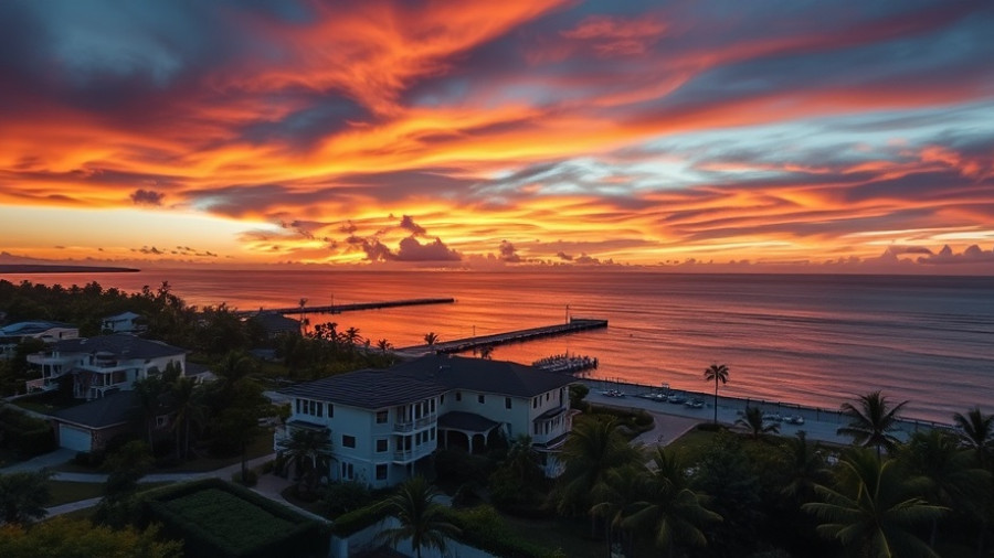 Luxury real estate market Victoria 2025 sunset view.