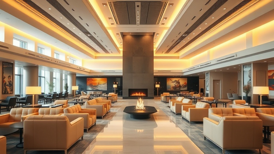 Luxurious Delta Sky Club Salt Lake City lounge with modern design.
