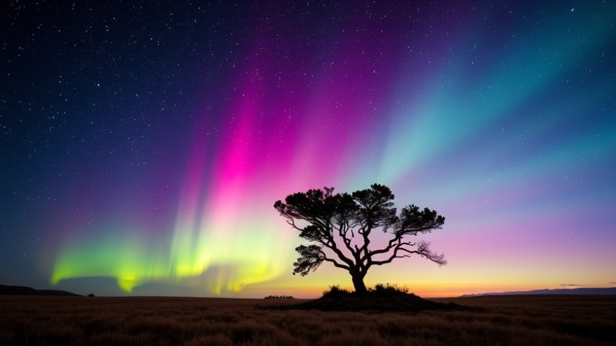 Tasmania Nordic Vibe Winter Experience with aurora and stars