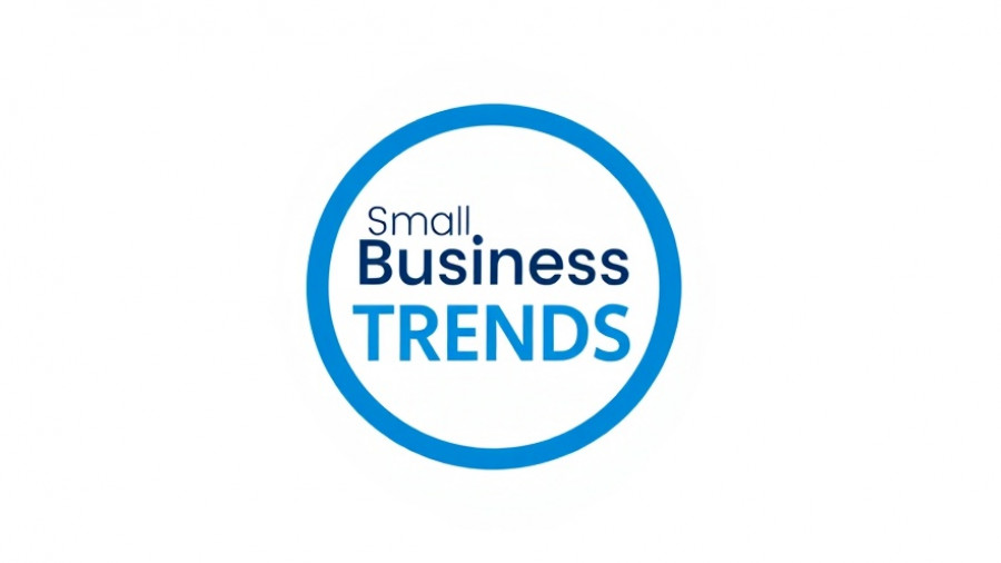 Blue logo for Small Business TRENDS, focusing on customer data management.