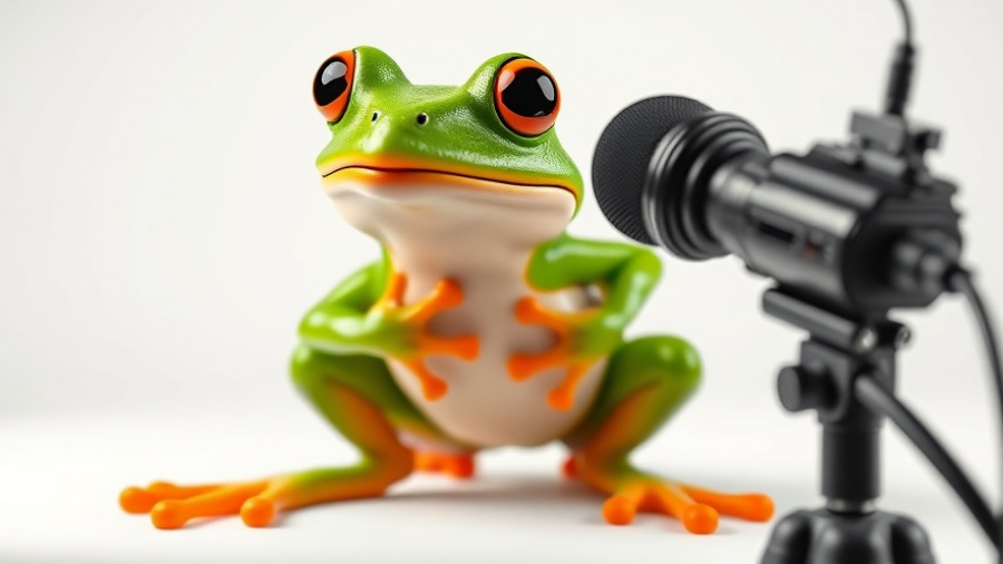 OpenAI video character creation with animated frog setup.