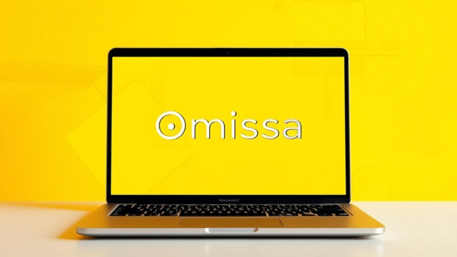 Omnissa Horizon hybrid work solution interface on a sleek laptop.
