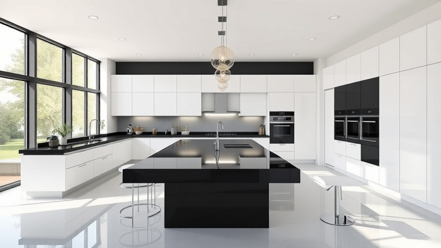 Modern kitchen design emphasizes style over curb appeal.