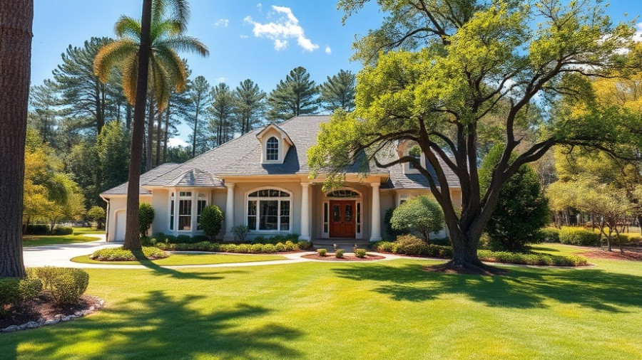 Inviting suburban house with landscaped yard for real estate marketing tips.