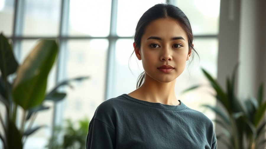 Young woman in bright room for Cyber Monday sales strategies post.