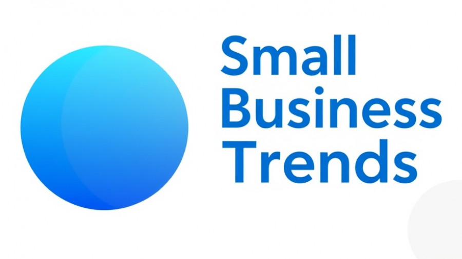 Small Business Trends logo, corporate minimalist design