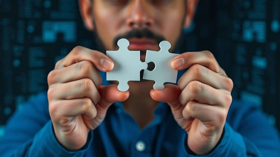 LRG acquires Northern Estate Agencies Group concept with puzzle pieces.