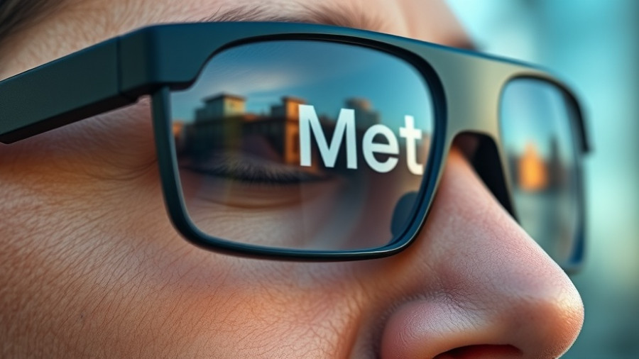 Smart glasses with Meta logo highlighting display app problem