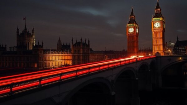 Autumn Budget housing market impact visual with Big Ben at night.