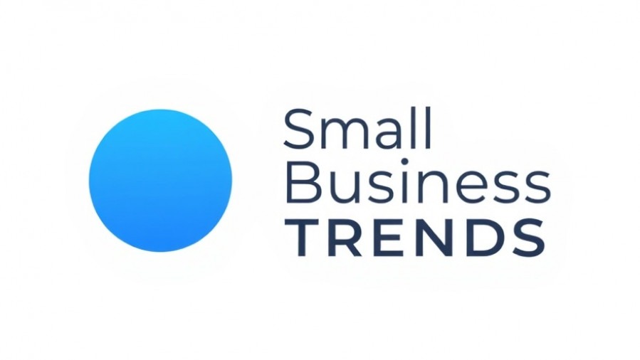Small Business Trends logo in blue and white