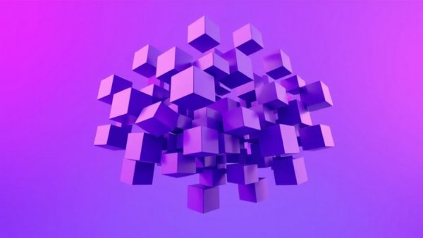 Abstract 3D cubes representing tokenization concepts for business owners.