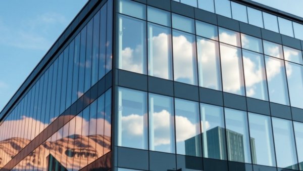 Modern office building reflecting clouds, 2026 Tax Planning Guide.