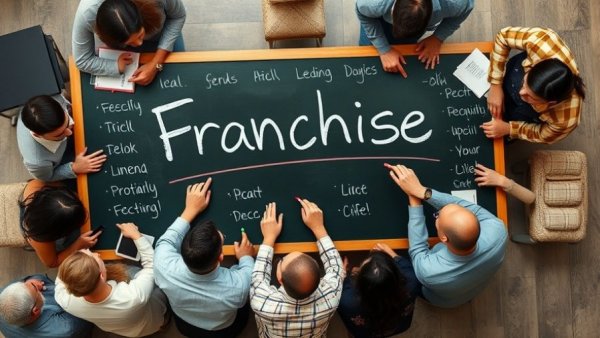 Diverse team discussing Choosing the Right Franchise Opportunity at a table.