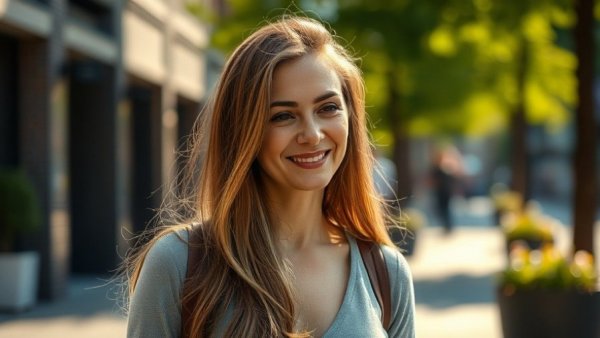 JPMorgan legal fees, woman walking outdoors in sunlight.