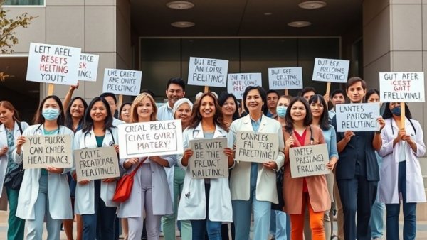 ICE Enforcement in Hospitals: Healthcare workers advocating for patient rights.