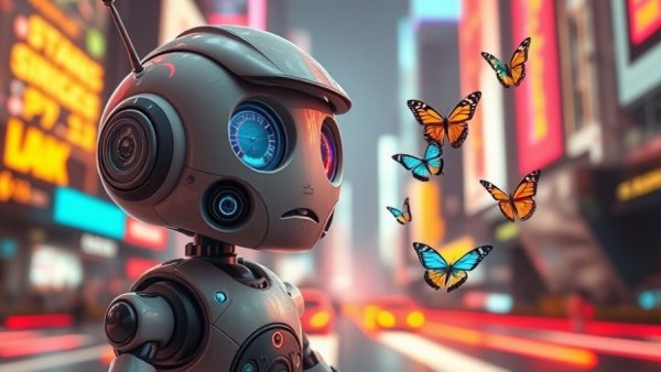 AI-generated content in real estate marketing with digital visuals.