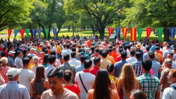Memecore Meme-a-Thon Abuja 2025: Large group in park during vibrant event.
