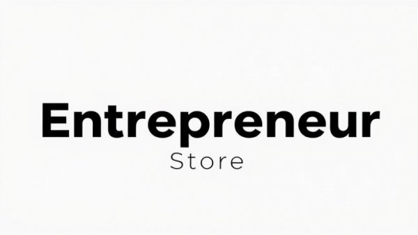 Entrepreneur Store logo in black and white.