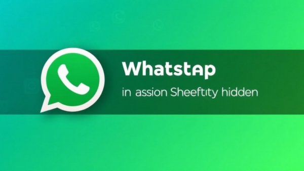 WhatsApp hidden features graphic with text overlay.