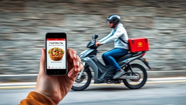 Nigeria food delivery app and rider for Black Friday deals.