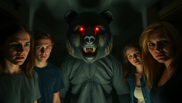 Tense moment with animatronic bear in Five Nights at Freddy's 2 review