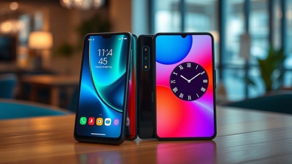 Google Pixel 10 Pro Fold displays in tech review setting