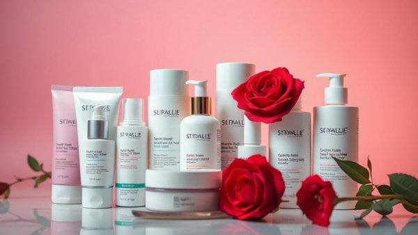 2025 Readers' Choice Best Skincare Products display with colorful packaging.