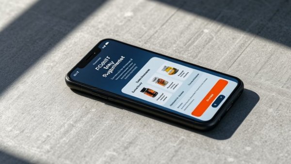 Smartphone with health app showing a 100-day protocol in soft light.