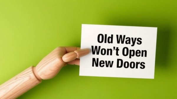 Wooden hand and motivational card on green; flaws of intelligent people.