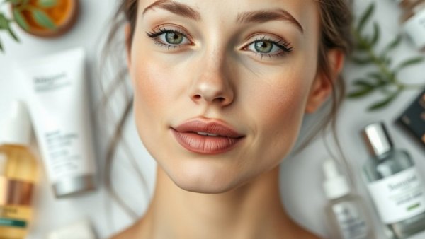 Discover acne reasons before acne treatment shown with skincare essentials.