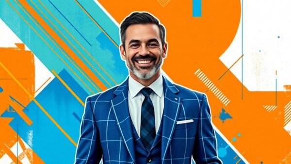 Pemberton Real Estate Advisory Realty Group Merger concept with professional man in suit.