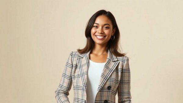 Confident woman posing, representing excess inventory management.