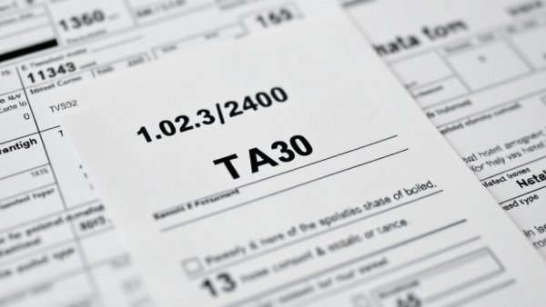 Close-up of tax forms for 2026 tax planning strategies.