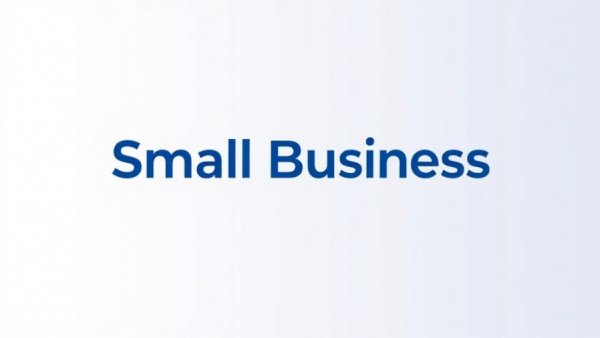 AI Tools for Small Business logo design with blue tones.