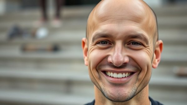 Portrait of a smiling man representing billion-dollar one-person businesses.