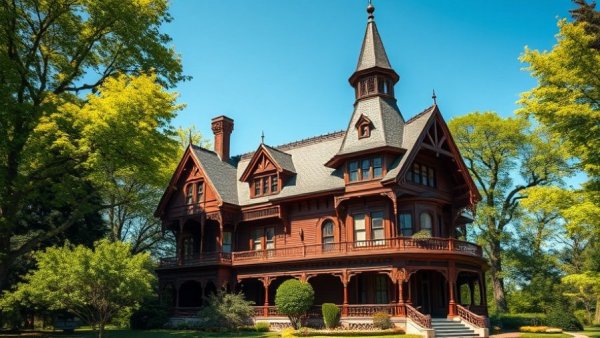 Explore a historic Victorian mansion in Hartford County, Connecticut.