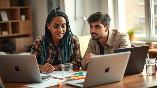 Collaborative meeting highlighting full-service digital agency benefits.