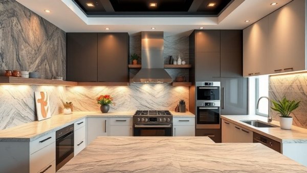 Modern kitchens with textured backsplash ideas for 2026.