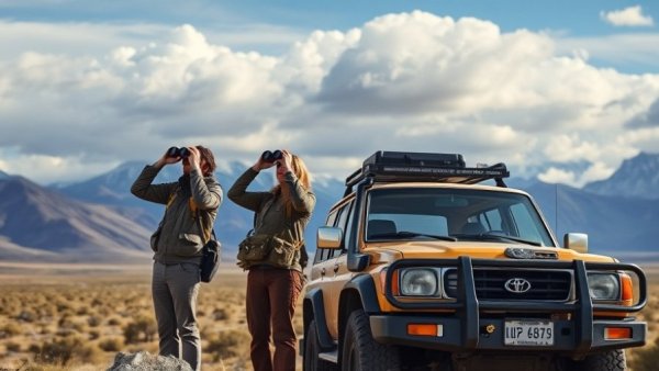 Explorers viewing Patagonia landscapes off-season, enhancing experience.