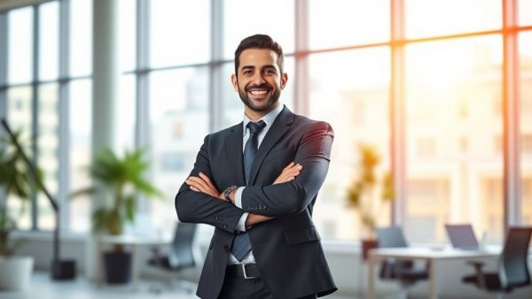 Confident businessman ready to sell office - How to know if your business is ready to sell