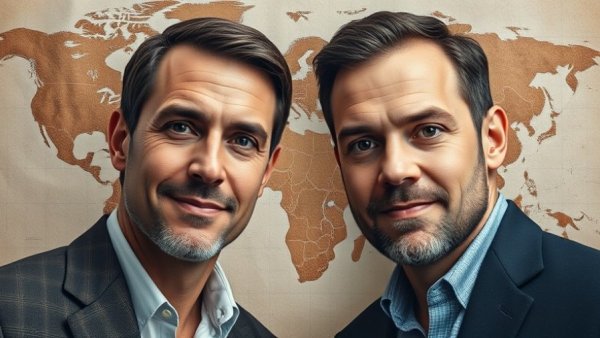 Professional portraits on Earth background for real estate inventory boost