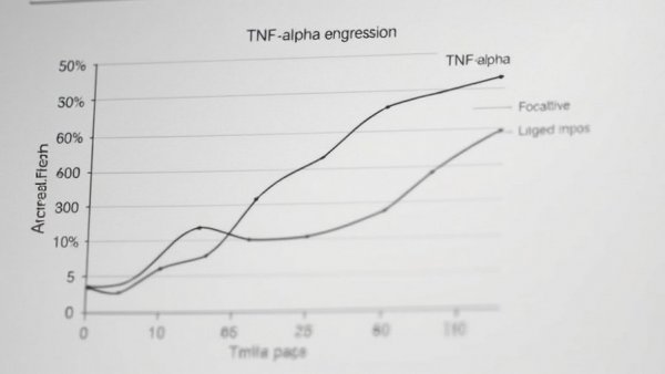Graph of foods triggering inflammation in a study.