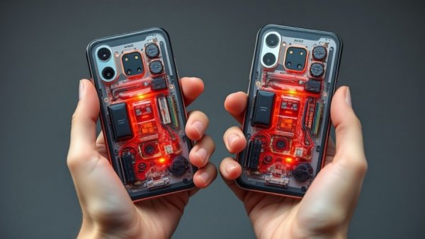 Nothing Phone 4A/Pro back view showing design features.