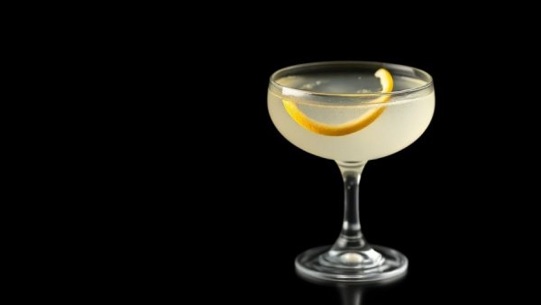 Elegant cocktail at one of the best cocktail bars in Athens.