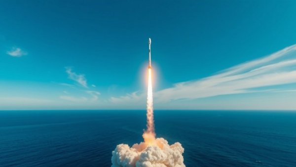 SpaceX Starlink satellite launches create a stunning plume in the sky.